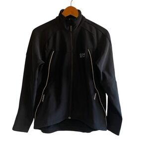 GORE Bike Wear Windstopper Soft Shell Cycling Jacket Black Size 38 Medium
